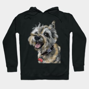 A Happy Smiling Cairn Terrier Hoodie